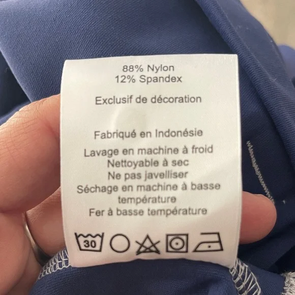 Oscar de la Renta Deep Blue Hoodie - Picture 11 of 15